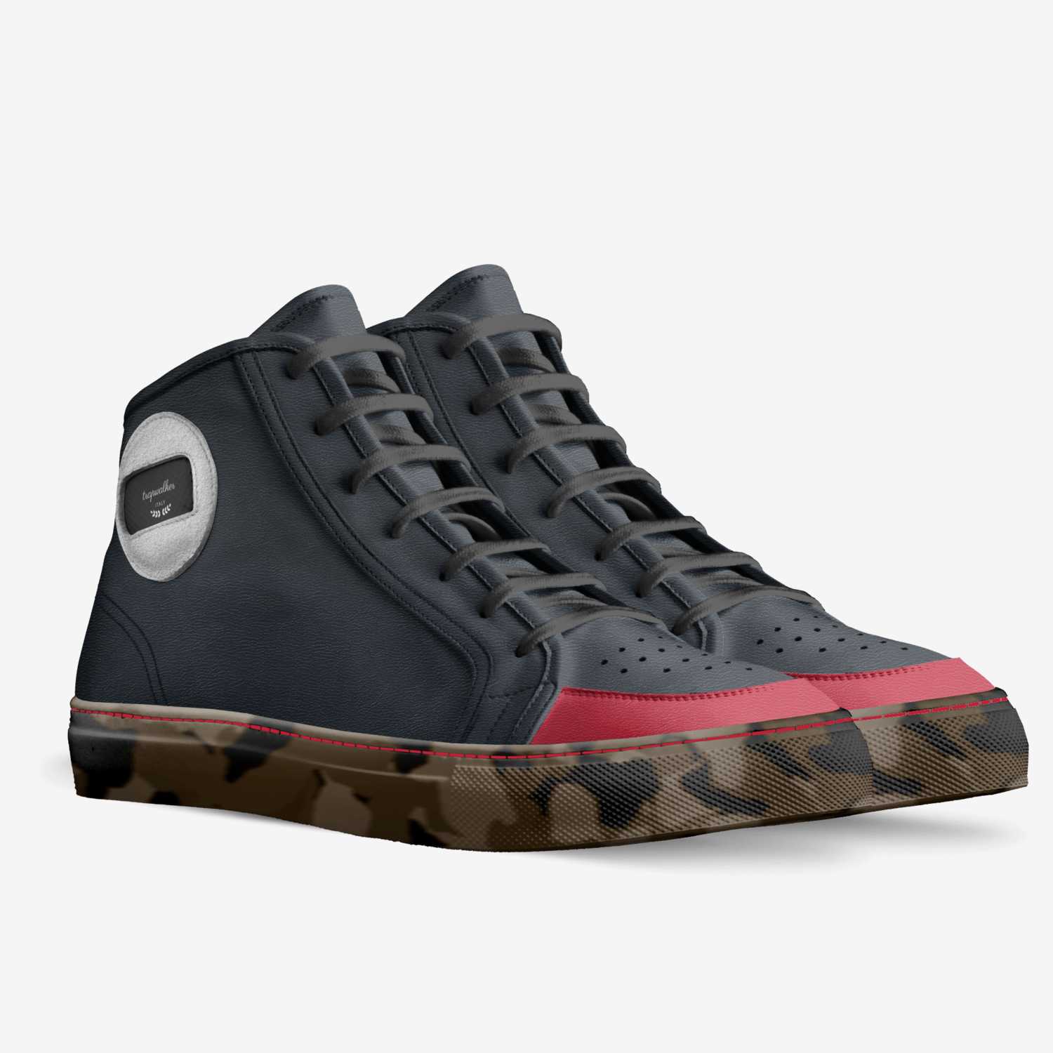 trapwalker custom made in Italy shoes by Sean John | Double view