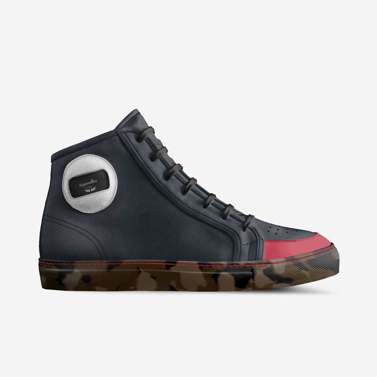 trapwalker custom made in Italy shoes by Sean John | Side view