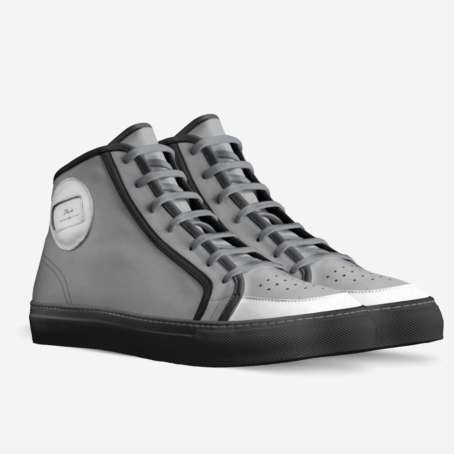 JMarie custom made in Italy shoes by Jermaine Gibbs | Double view