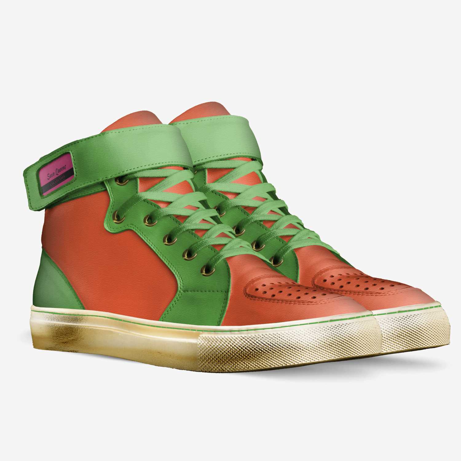 Suvo Queens custom made in Italy shoes by Wilbert White | Double view