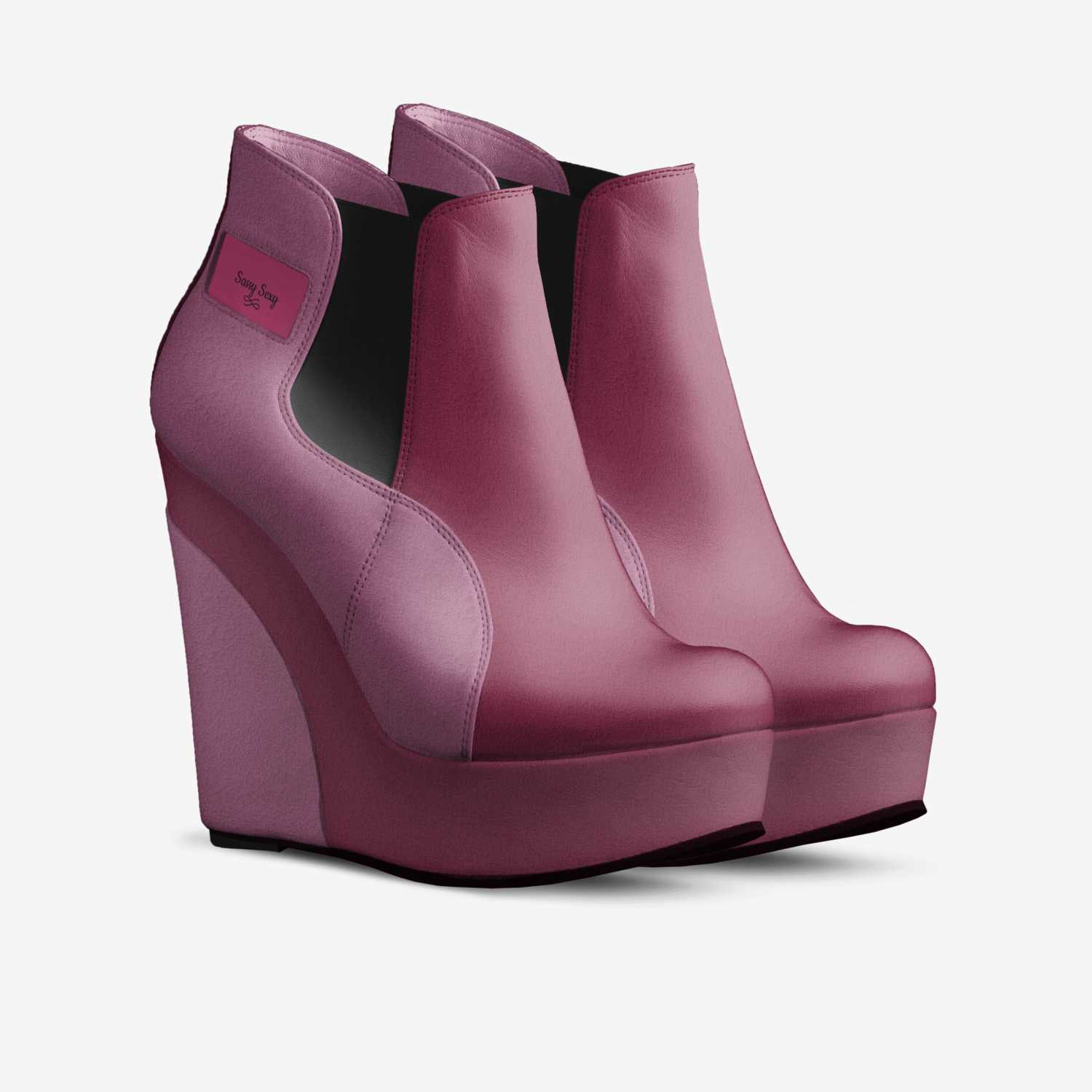 Sassy Sexy custom made in Italy shoes by Rundell Irvin | Double view