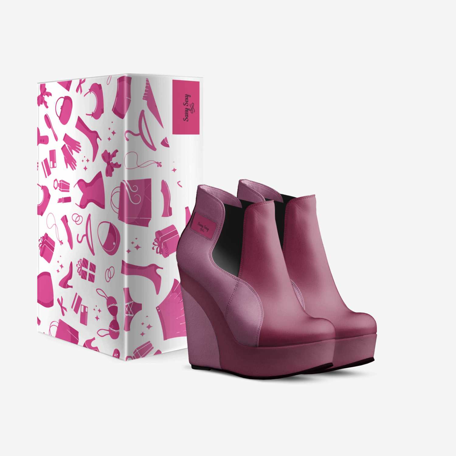 Sassy Sexy custom made in Italy shoes by Rundell Irvin | Box view