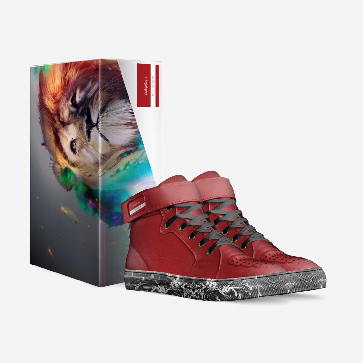 NFLB custom made in Italy shoes by Octaviuslloyd | Box view