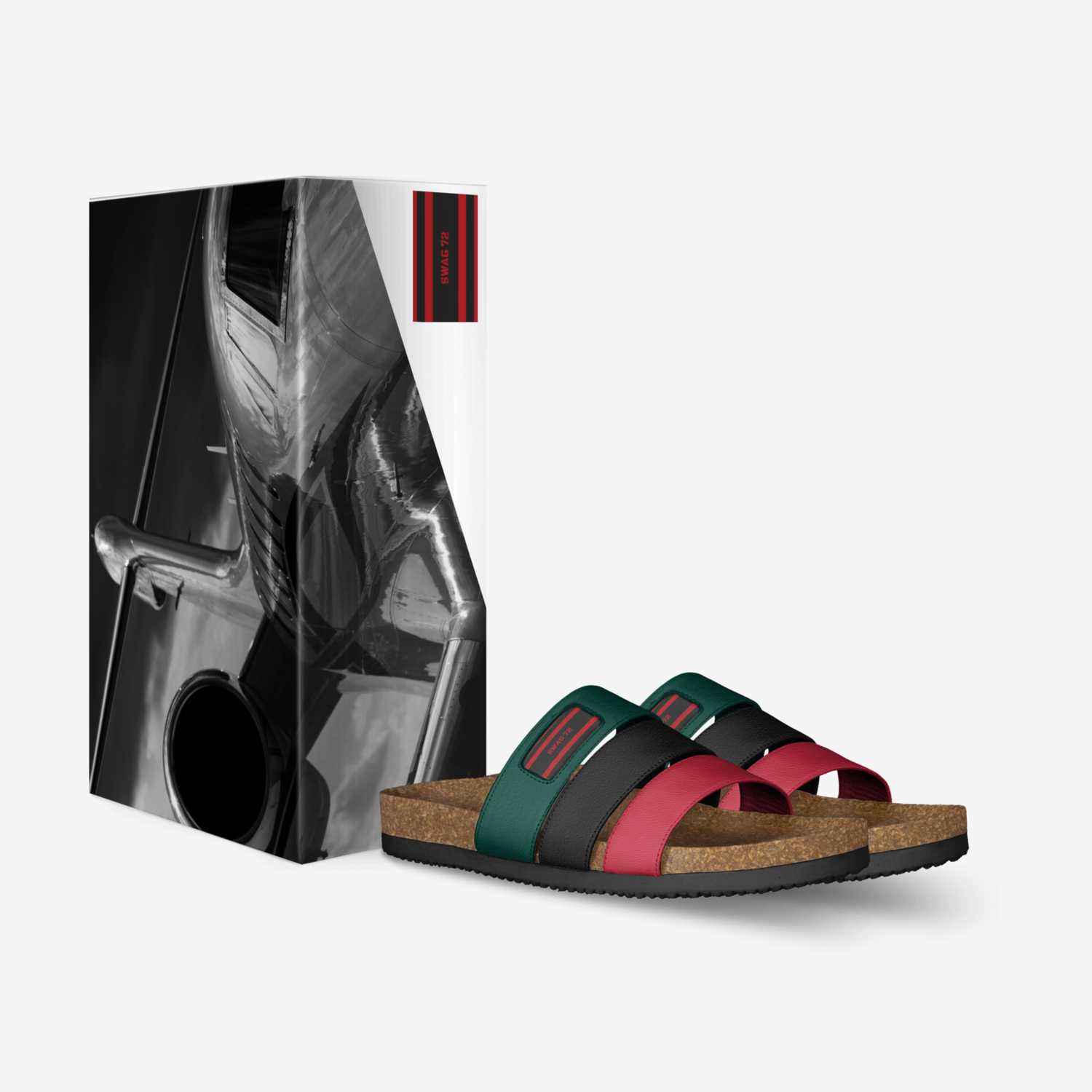 SWAG 72 custom made in Italy shoes by Rundell Irvin | Box view