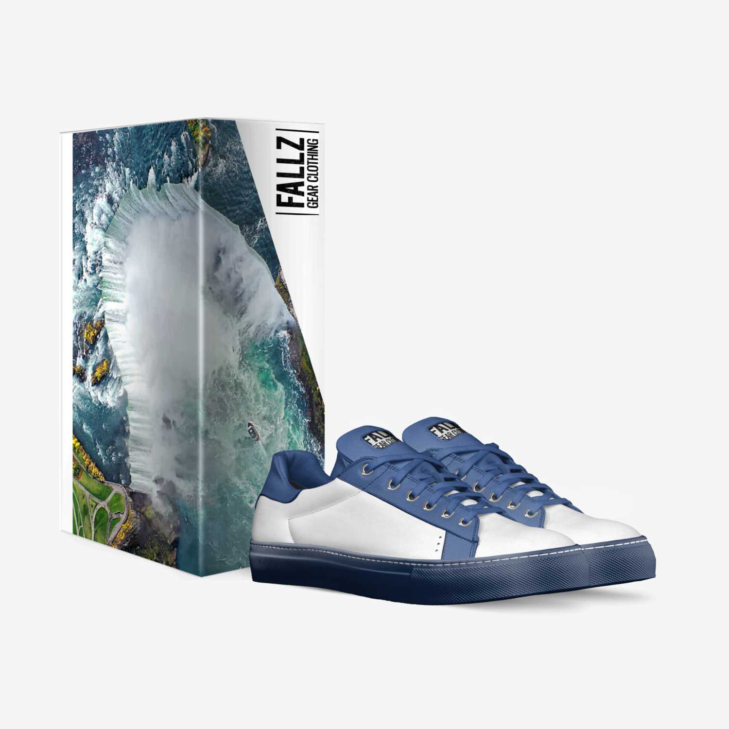 Fallz Gear/ Water custom made in Italy shoes by Fallz Gear | Box view