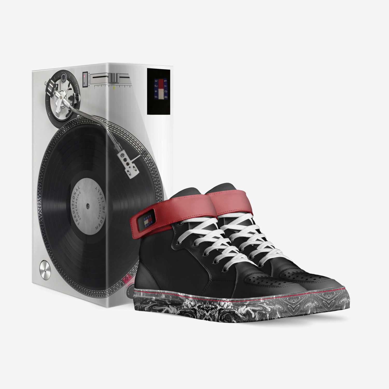 Bs custom made in Italy shoes by Bryson | Box view