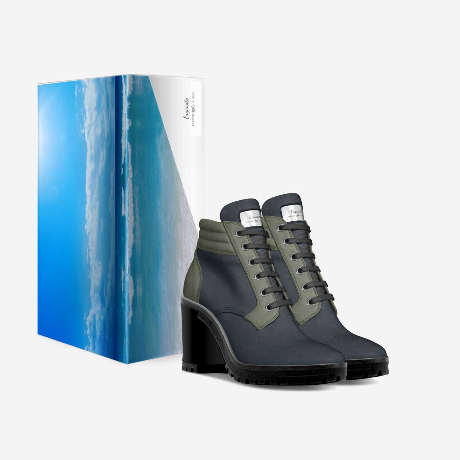 Exquisite custom made in Italy shoes by Genesis Armstead | Box view