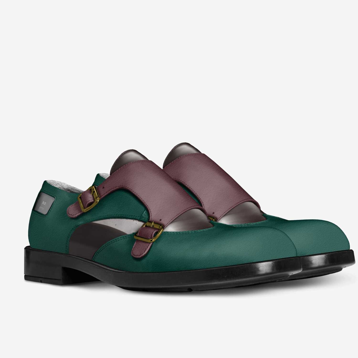 Fo D! custom made in Italy shoes by Robert Varnado | Double view