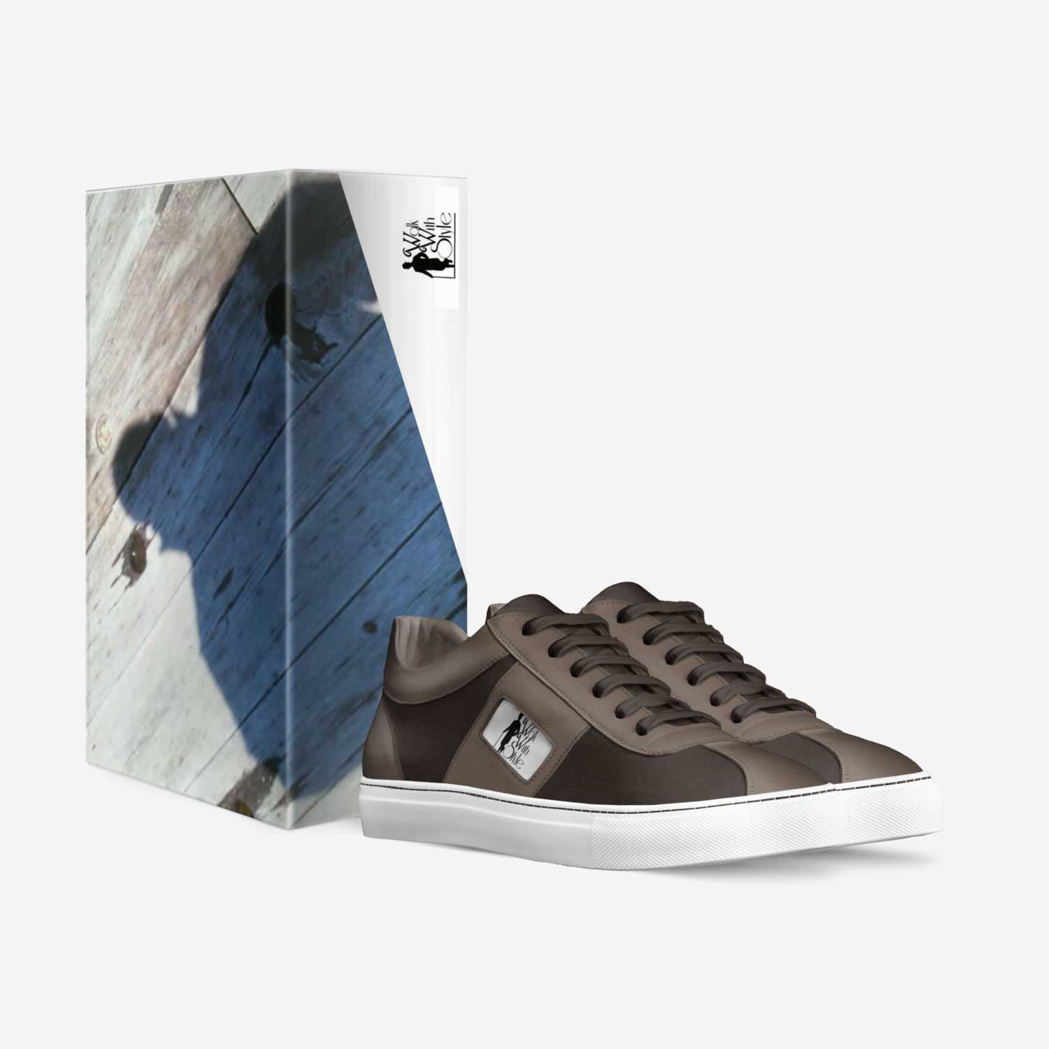 Chocolate city custom made in Italy shoes by Nathaniel Johnson | Box view