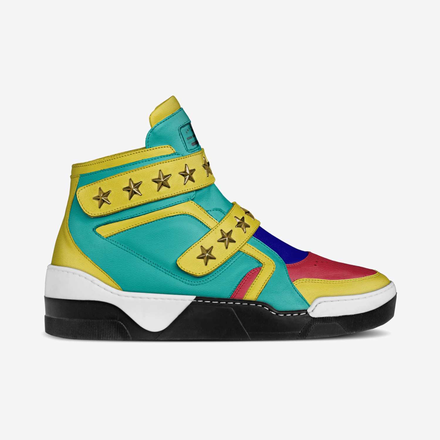 Star shoes 360 custom made in Italy shoes by Erin Schnirel | Side view