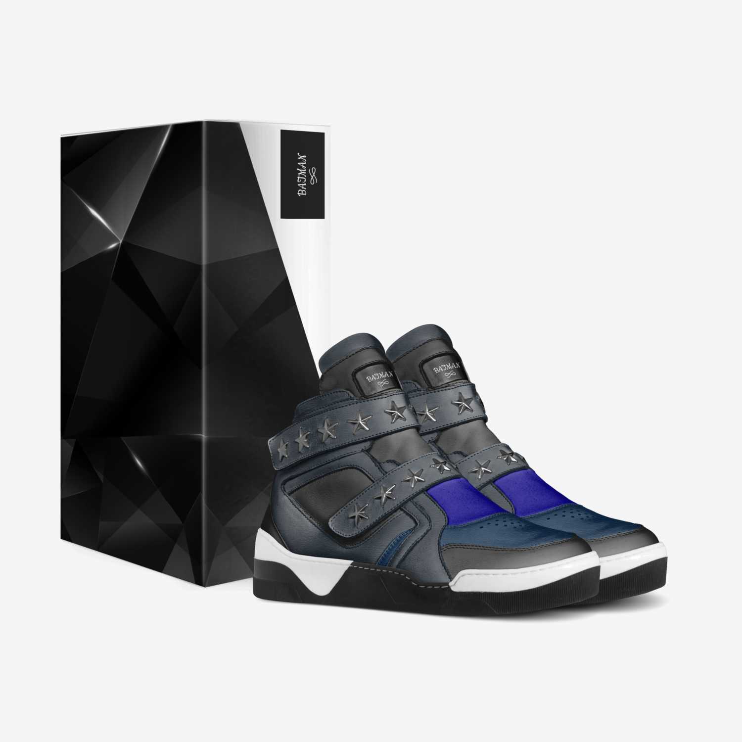 BATMAN custom made in Italy shoes by Xavier | Box view