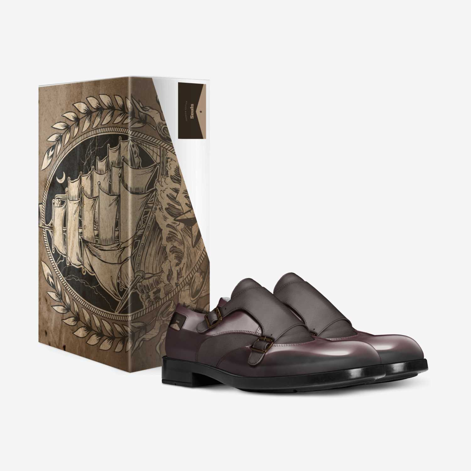Souls custom made in Italy shoes by Darren Toodles Jr. | Box view