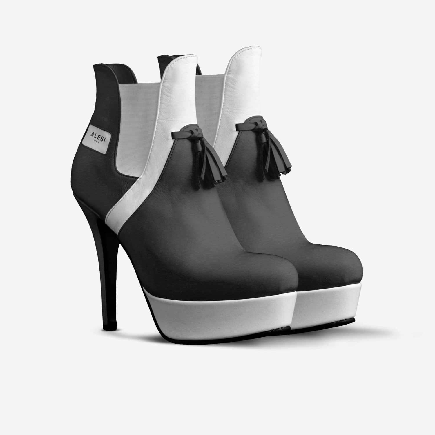 Alesi Tassel Pump custom made in Italy shoes by Lonanthony Parker | Double view