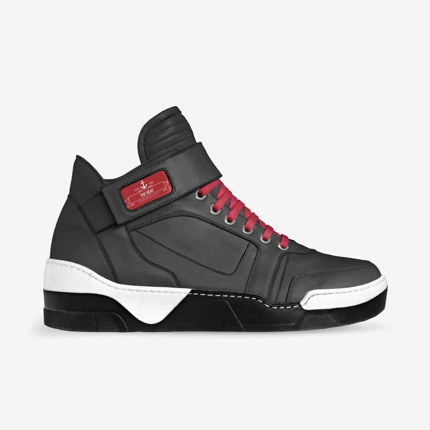 The heat custom made in Italy shoes by Payge Meadows | Side view