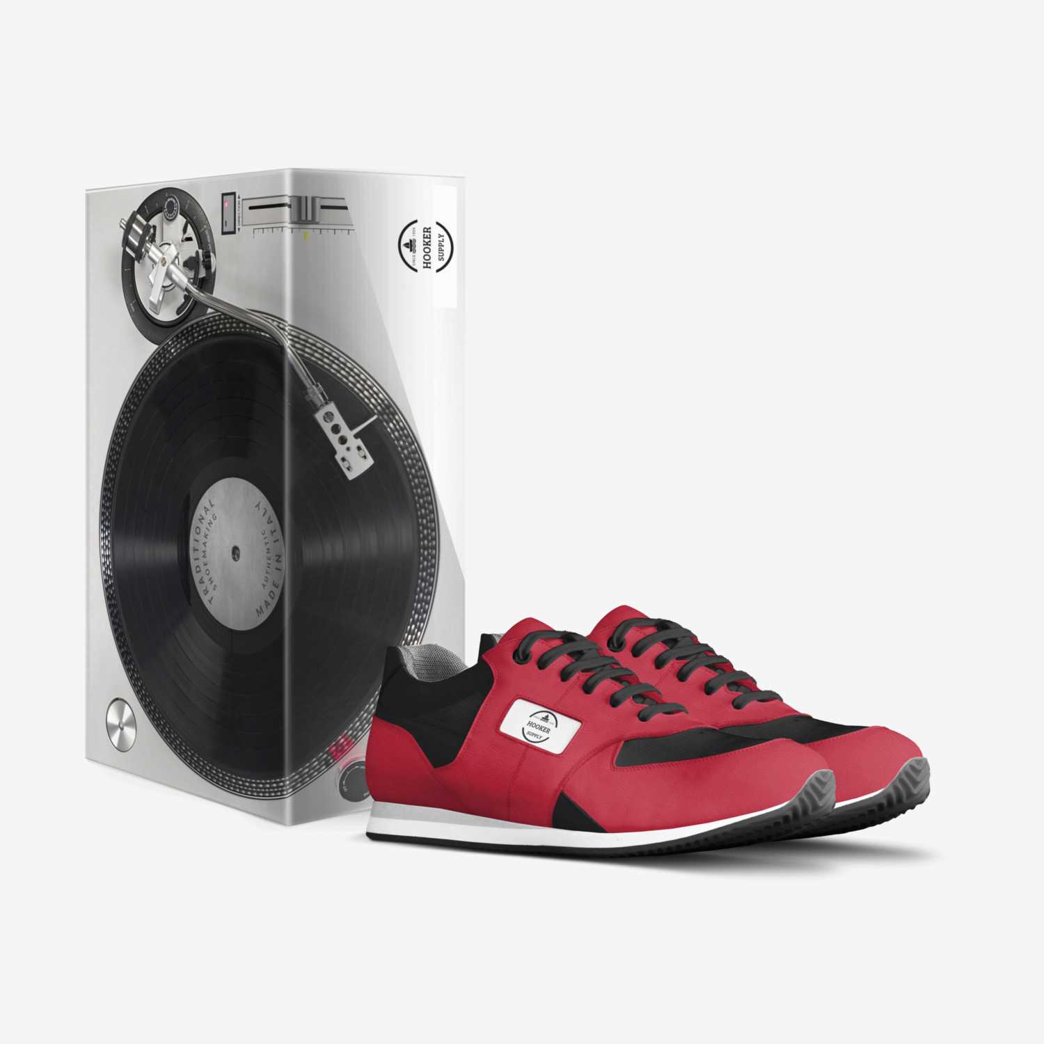 Hooker  custom made in Italy shoes by Marcus Hooker | Box view