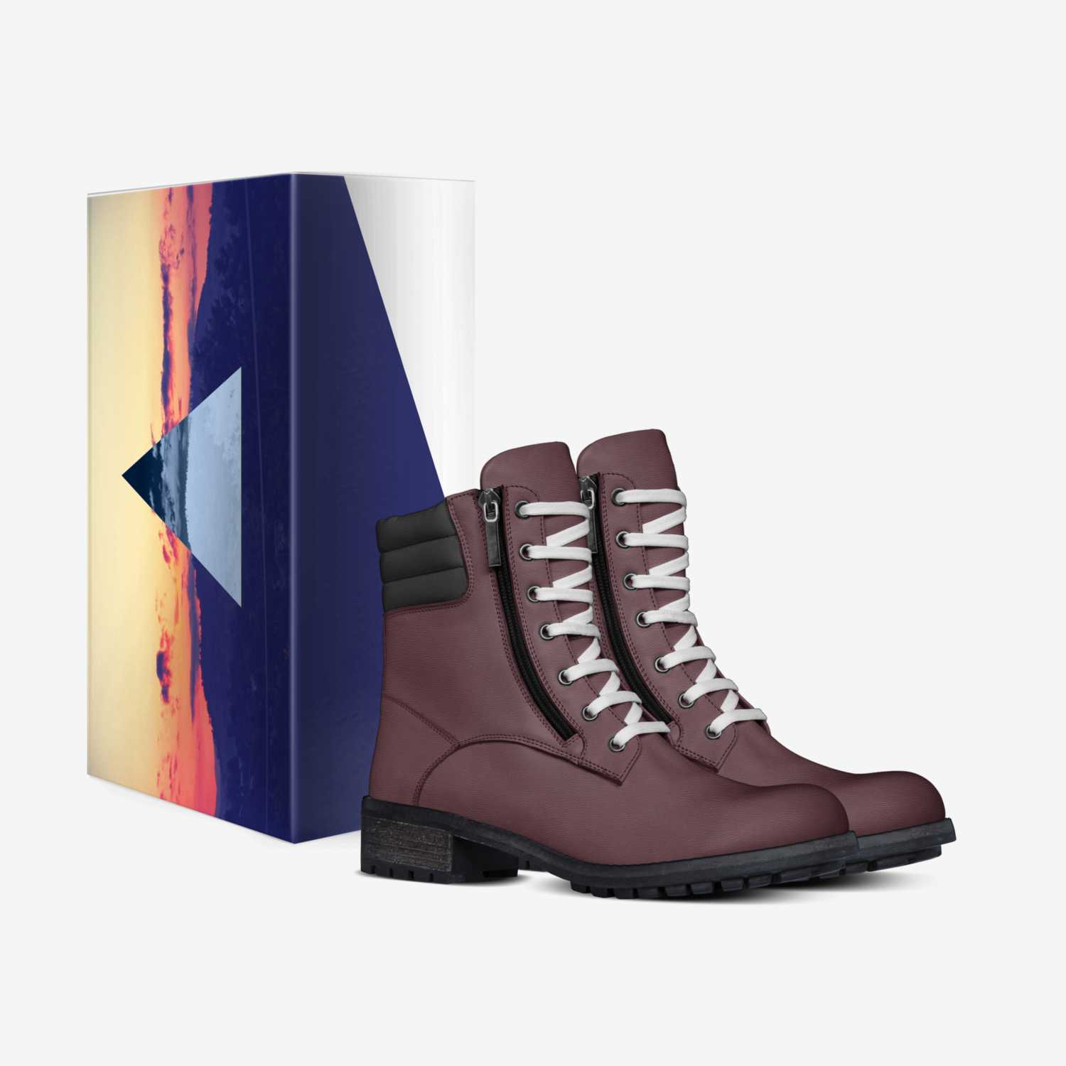 Doirs custom made in Italy shoes by Raydaun Page | Box view