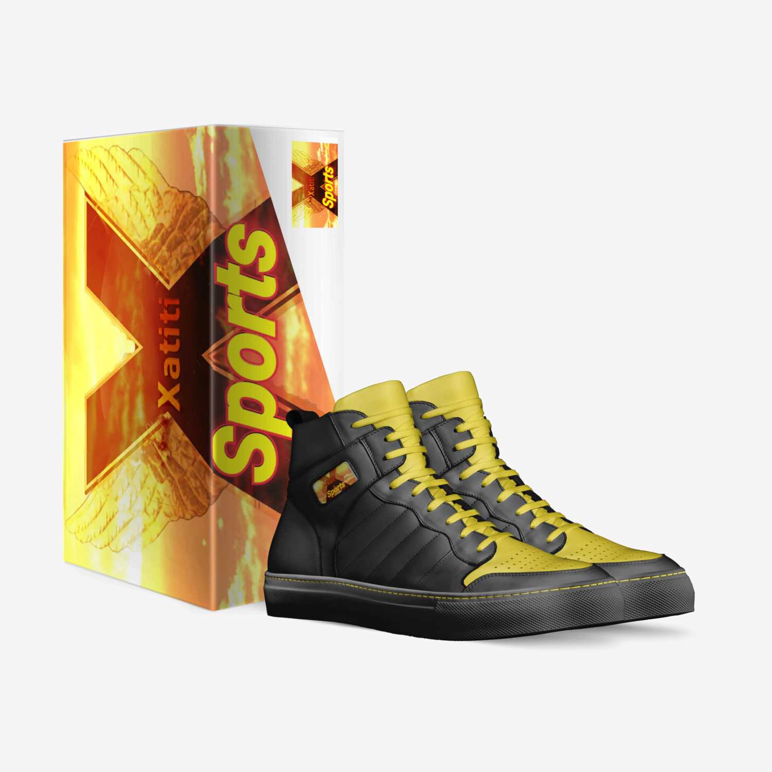 XATITI SPORTS custom made in Italy shoes by Glenn Weston | Box view