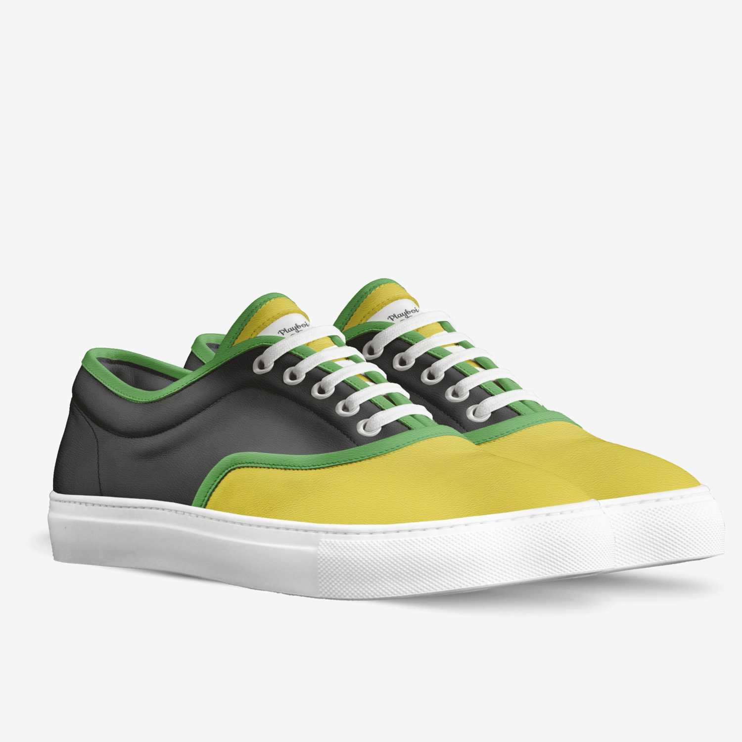 Playboi custom made in Italy shoes by Anjan Basu | Double view
