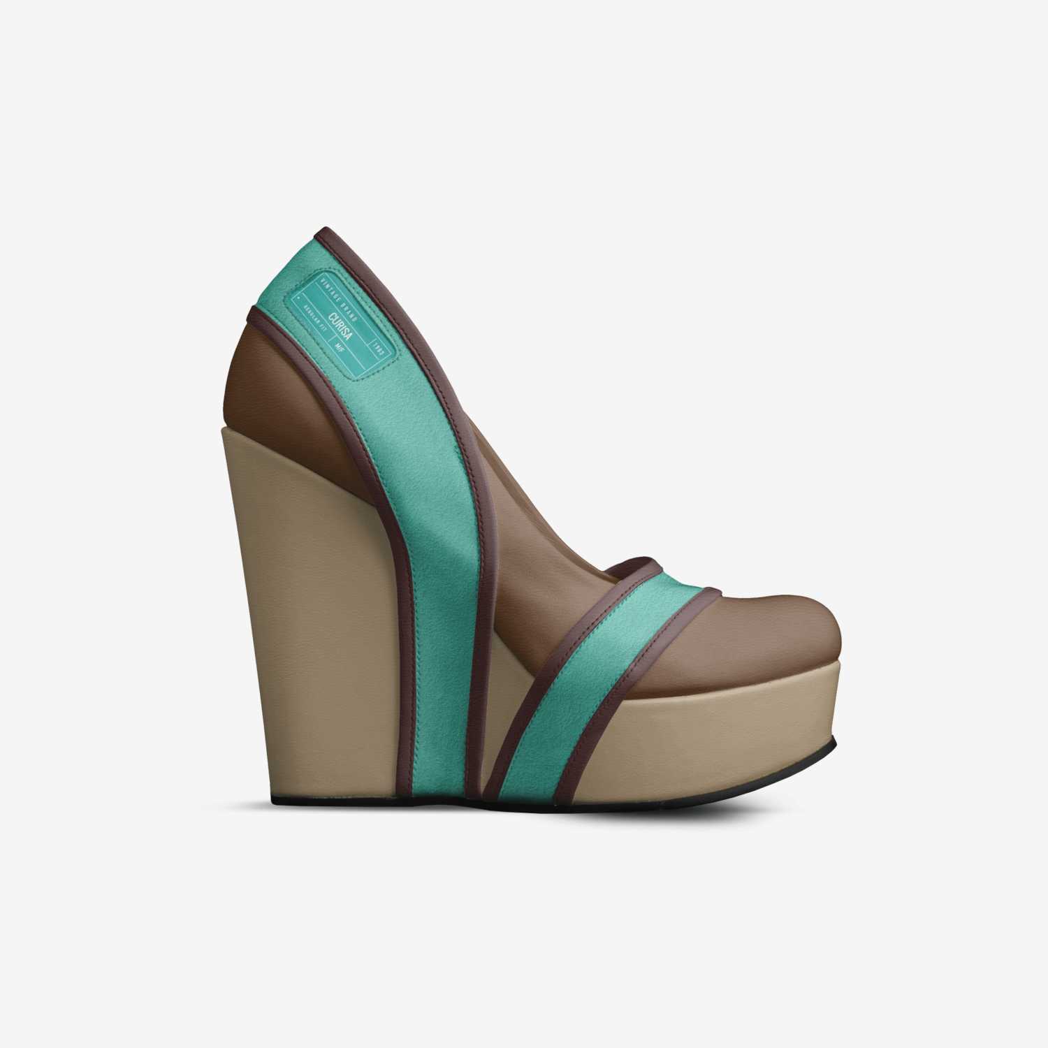 She's fly custom made in Italy shoes by Chimotofu Rikitata | Side view