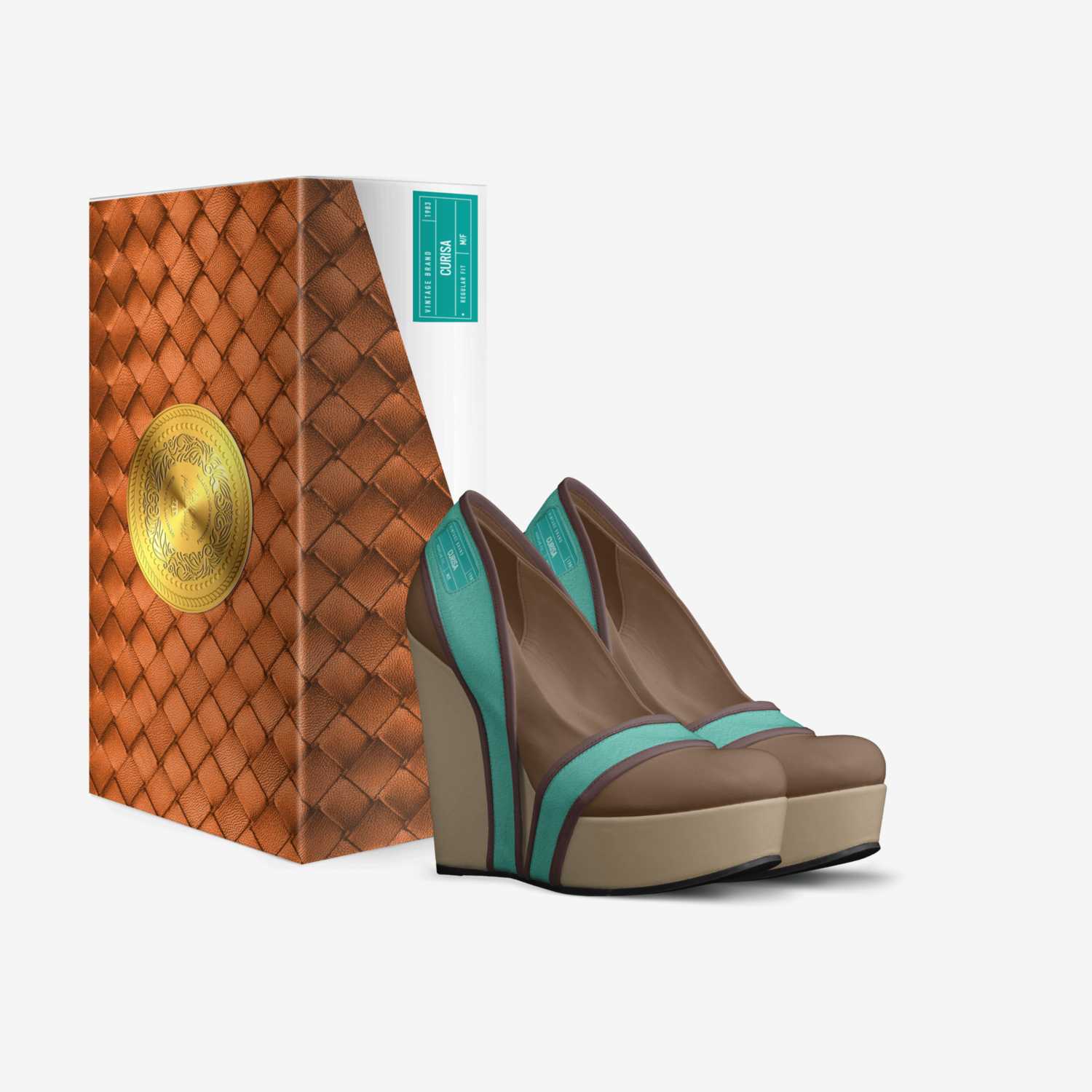 She's fly custom made in Italy shoes by Chimotofu Rikitata | Box view