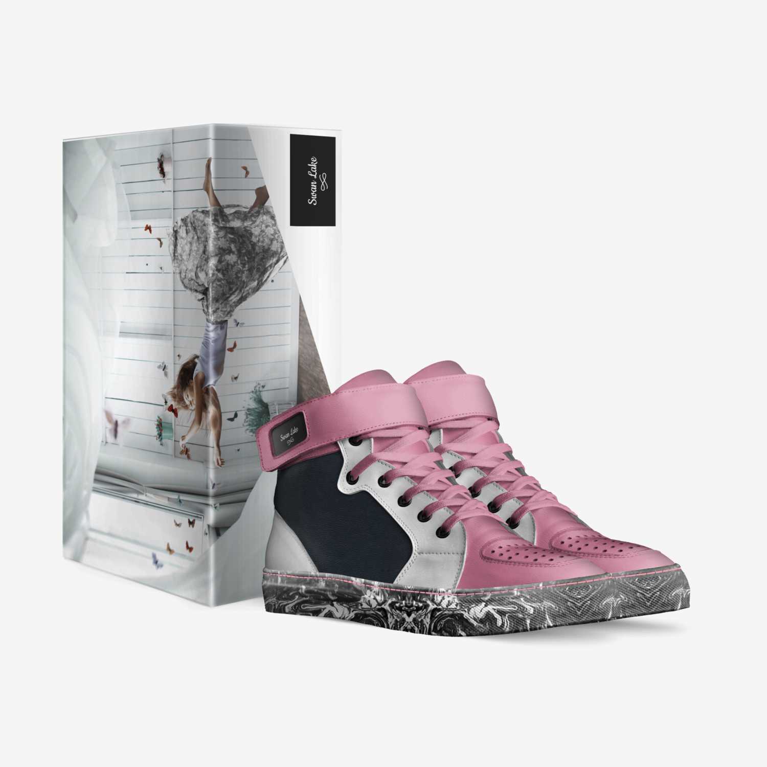 Swan Lake custom made in Italy shoes by Milla Kruse | Box view