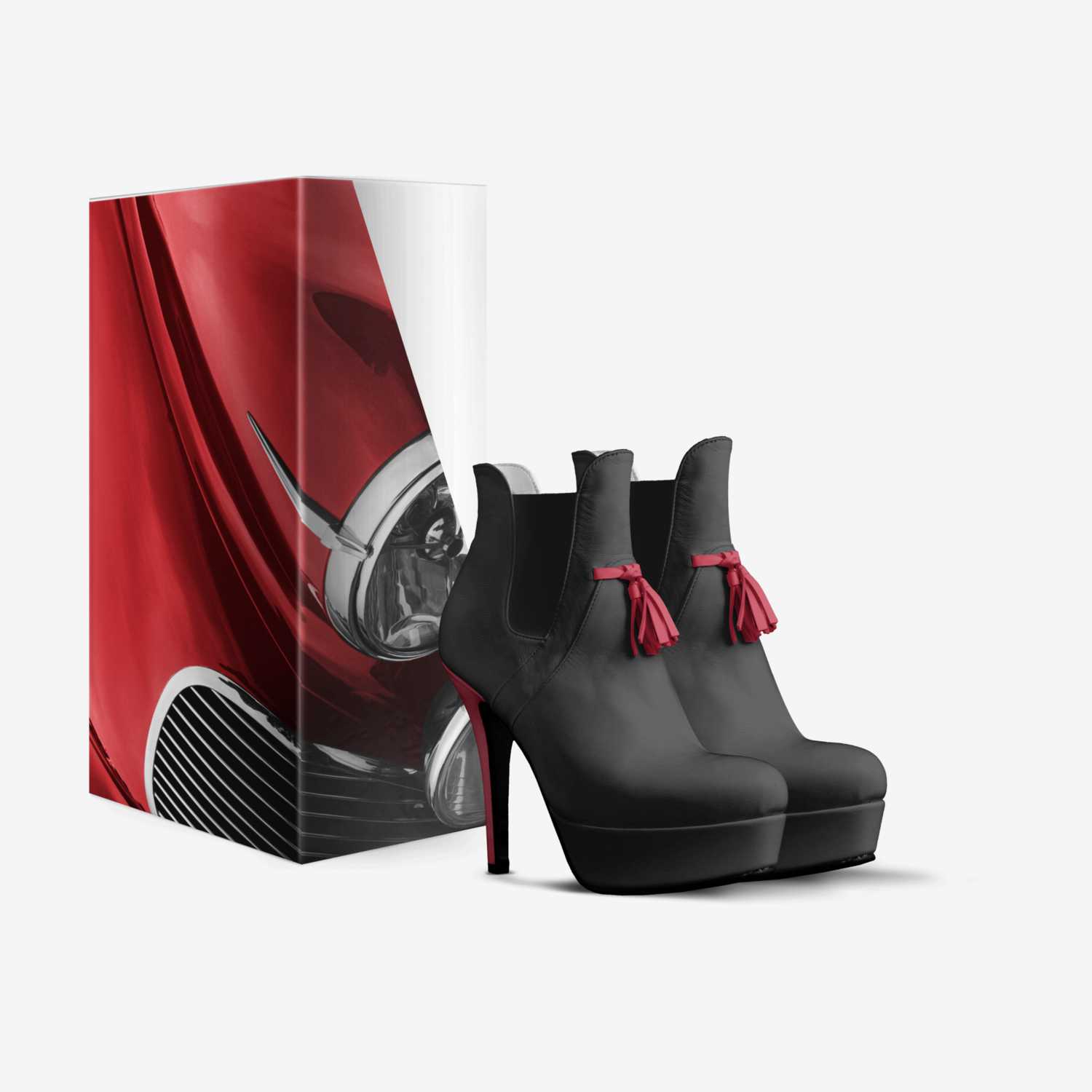 Dauns custom made in Italy shoes by Raydaun Page | Box view