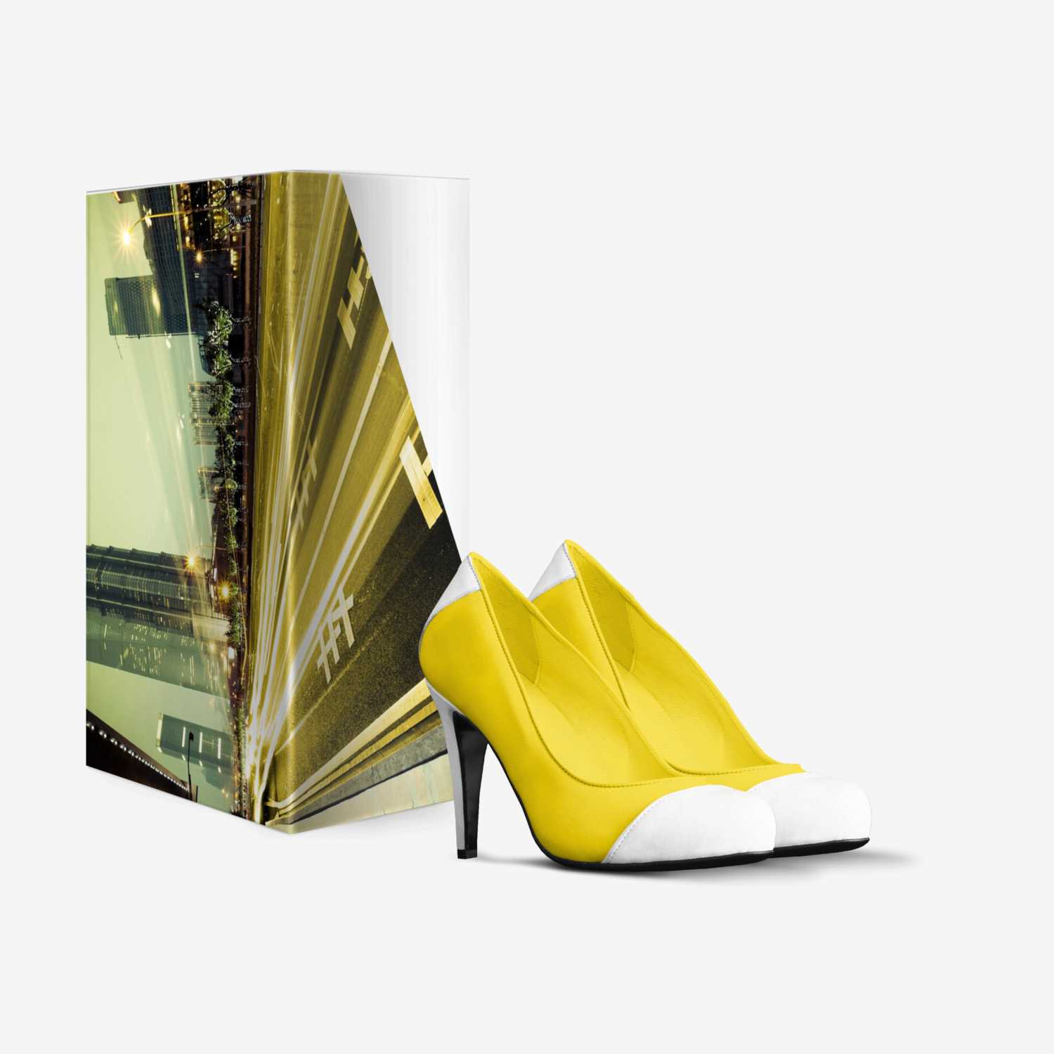 Fluxx custom made in Italy shoes by Raydaun Page | Box view