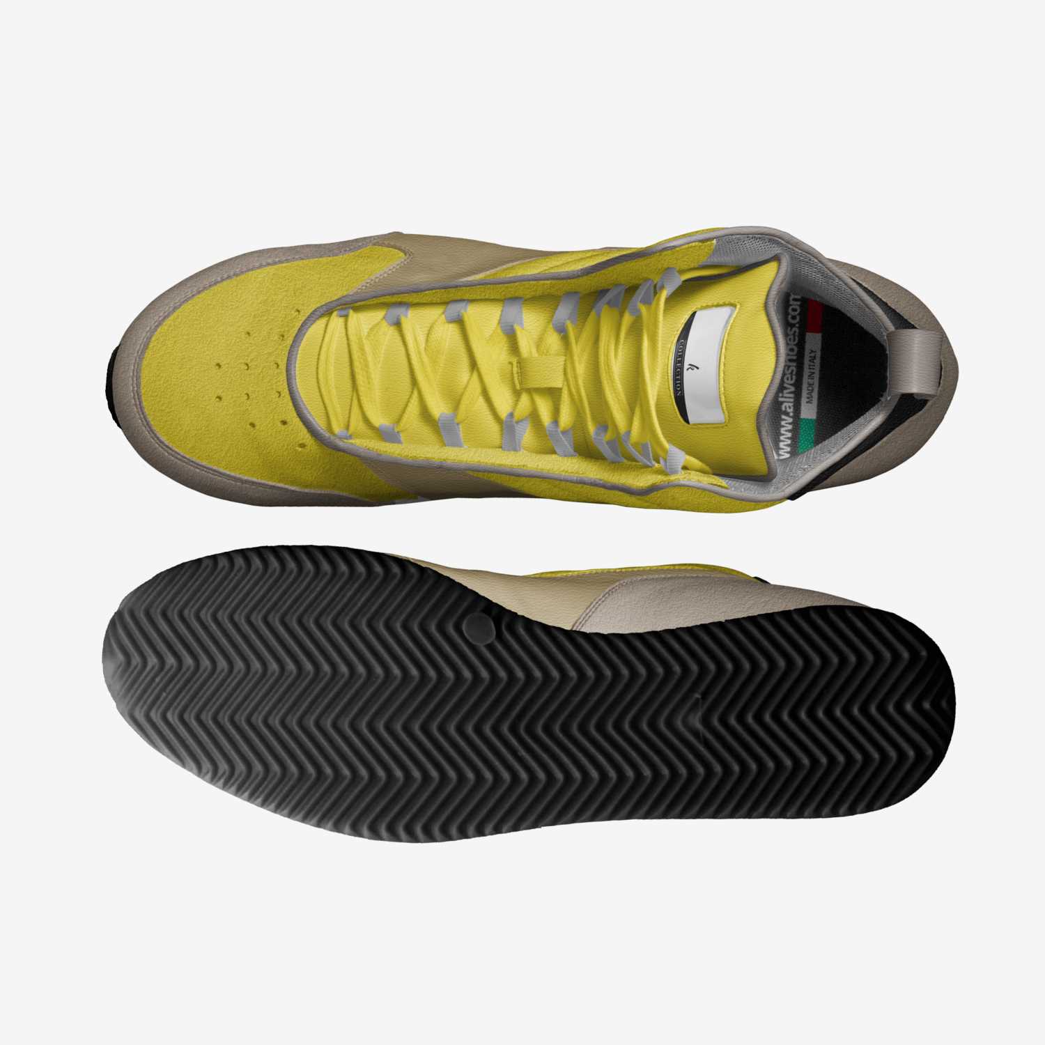 k custom made in Italy shoes by Kobiy | Top view
