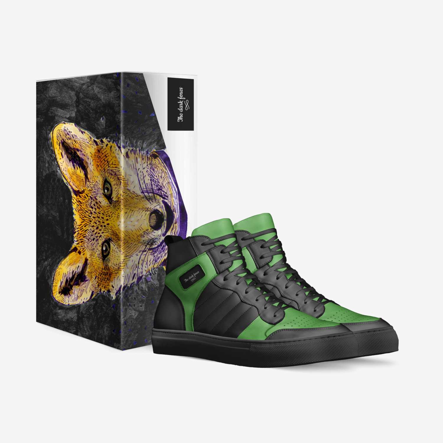 Midget 1 custom made in Italy shoes by Ruben Smith | Box view