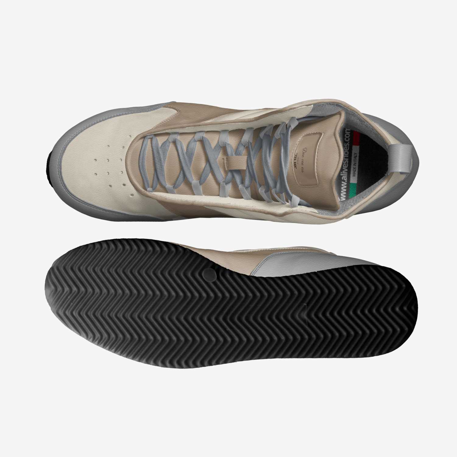 Dee vee ess custom made in Italy shoes by Bradley Bobo | Top view