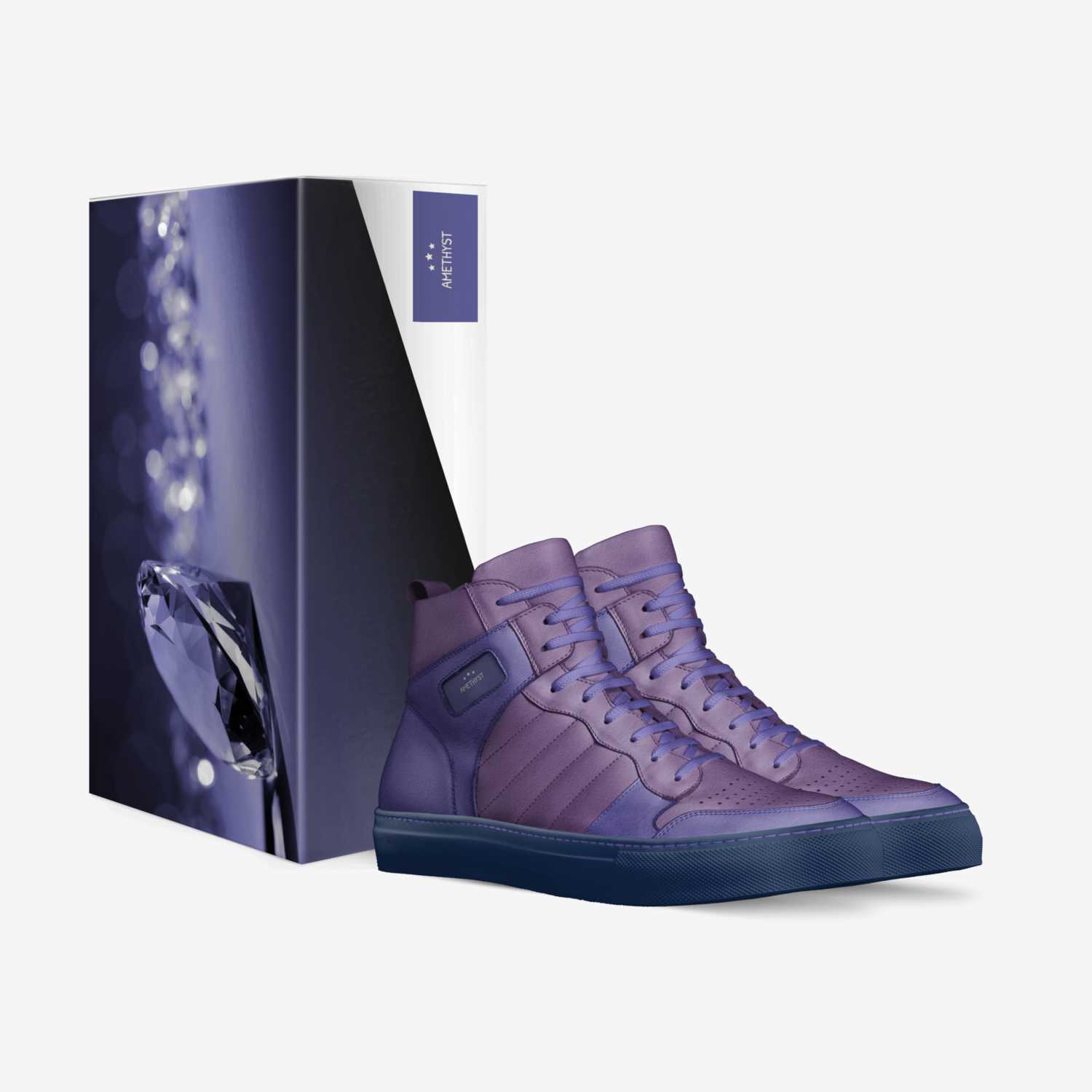 Amethyst  custom made in Italy shoes by Carter Stone | Box view