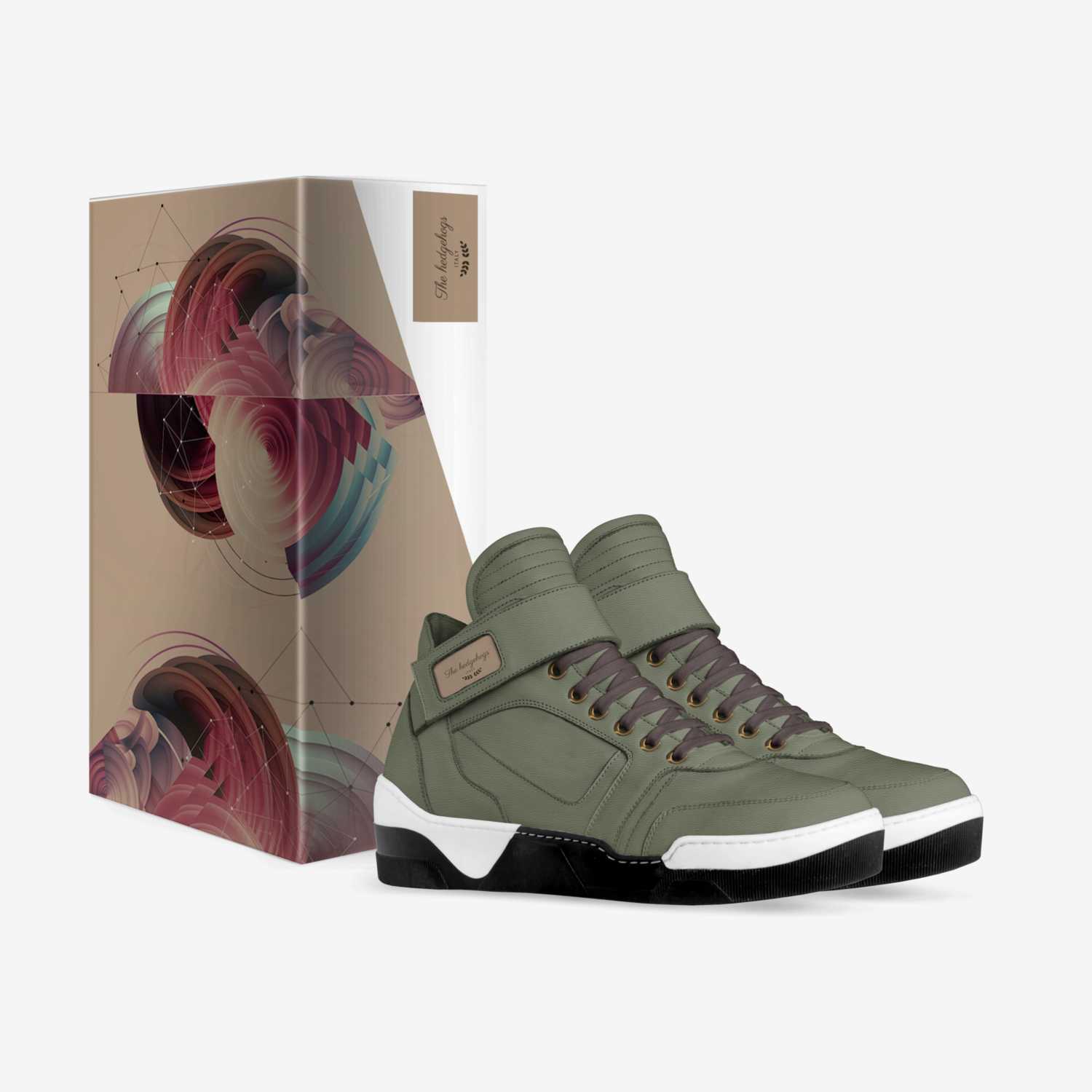 The hedgehogs custom made in Italy shoes by Ruben Smith | Box view