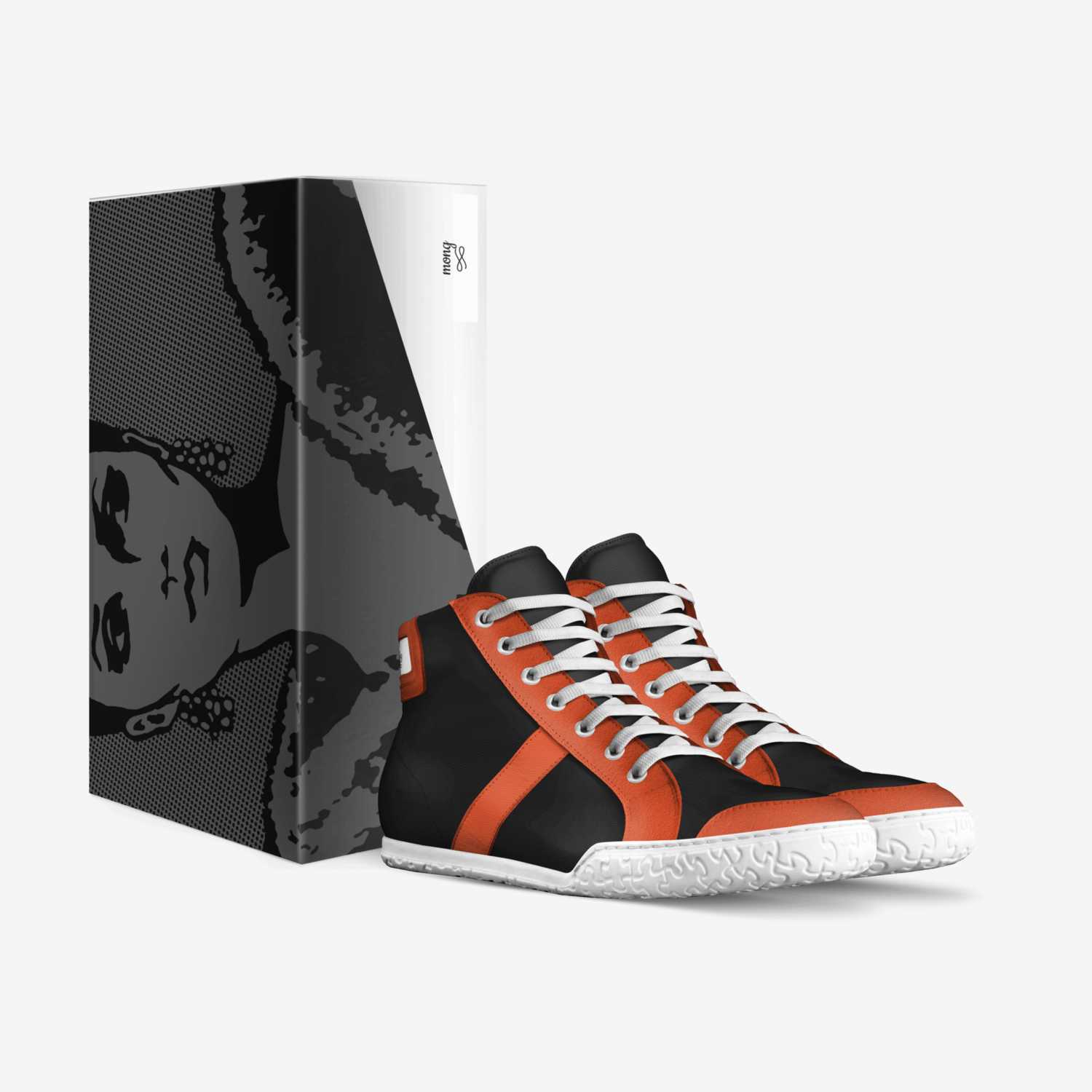mong custom made in Italy shoes by Eman Noor | Box view