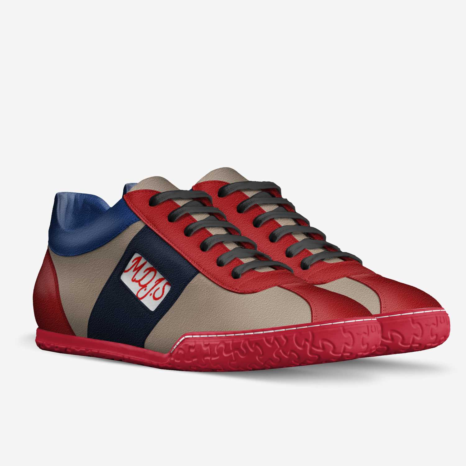 M.D.J.S AS custom made in Italy shoes by Cédric Laouadi | Double view