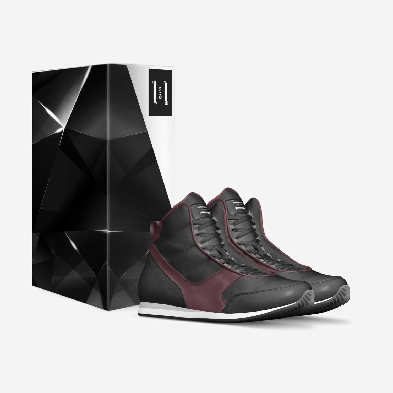 Ollys custom made in Italy shoes by Ruben Smith | Box view