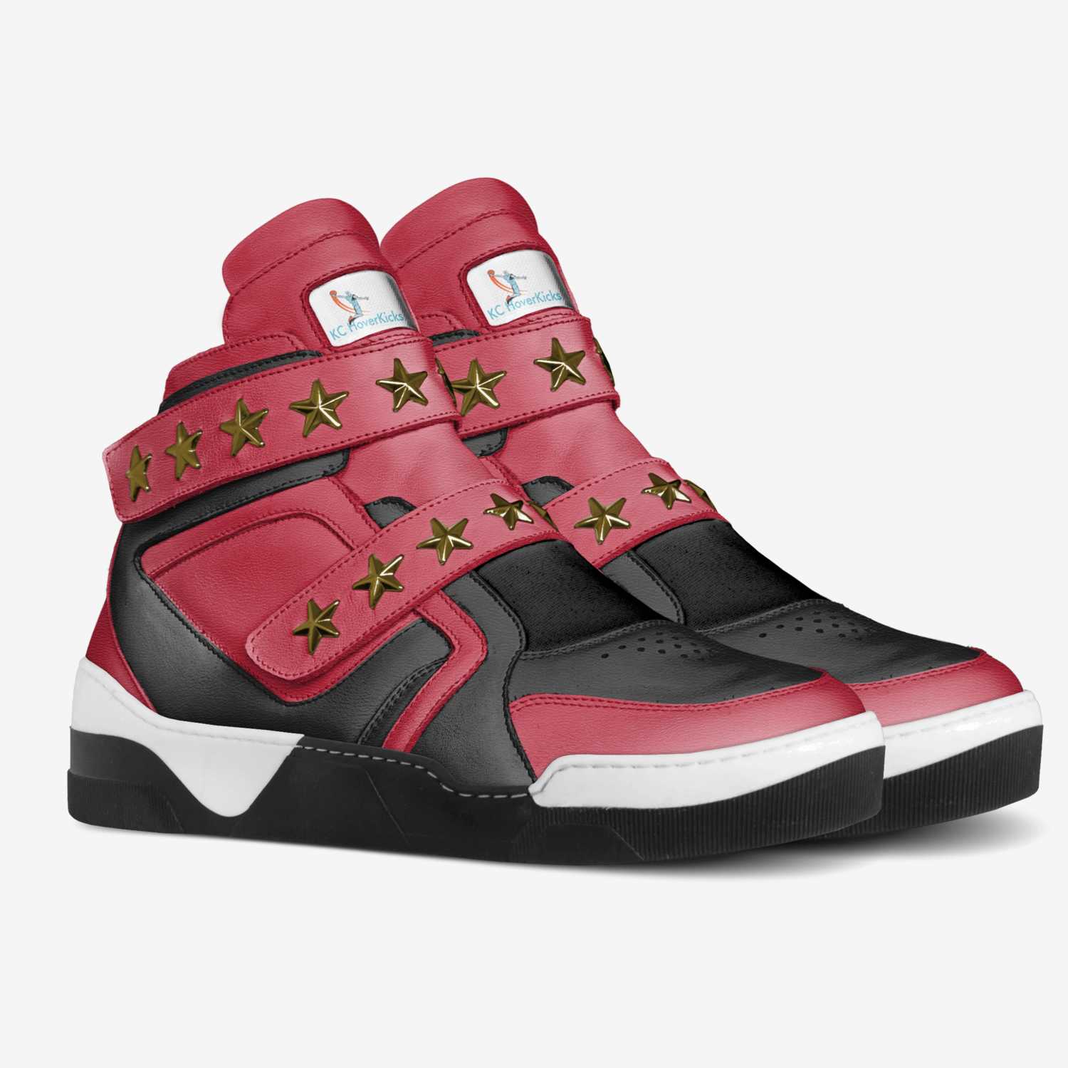 KC Hoverkicks custom made in Italy shoes by Chris Coley | Double view