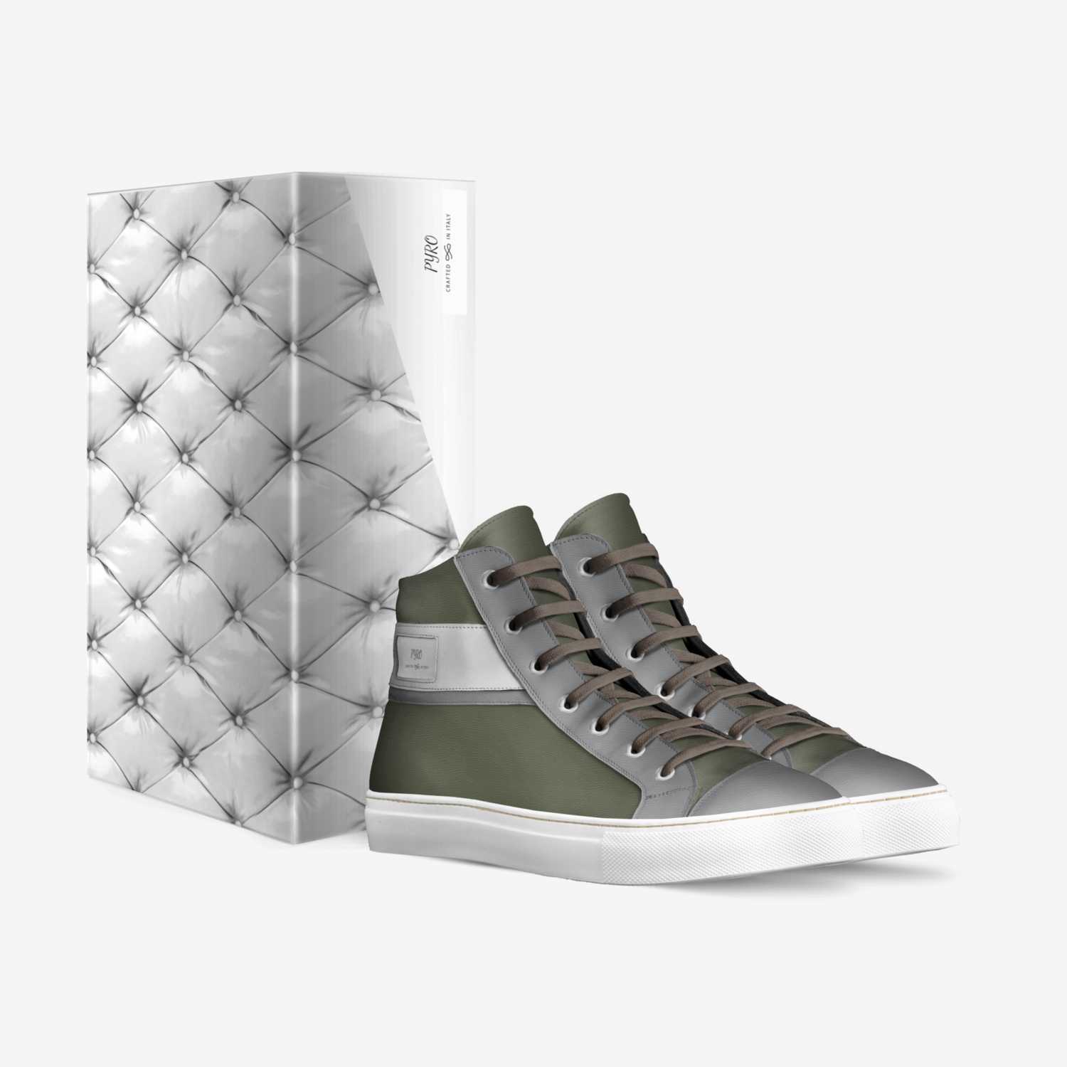 PYRO  custom made in Italy shoes by Hassan.badamasi | Box view