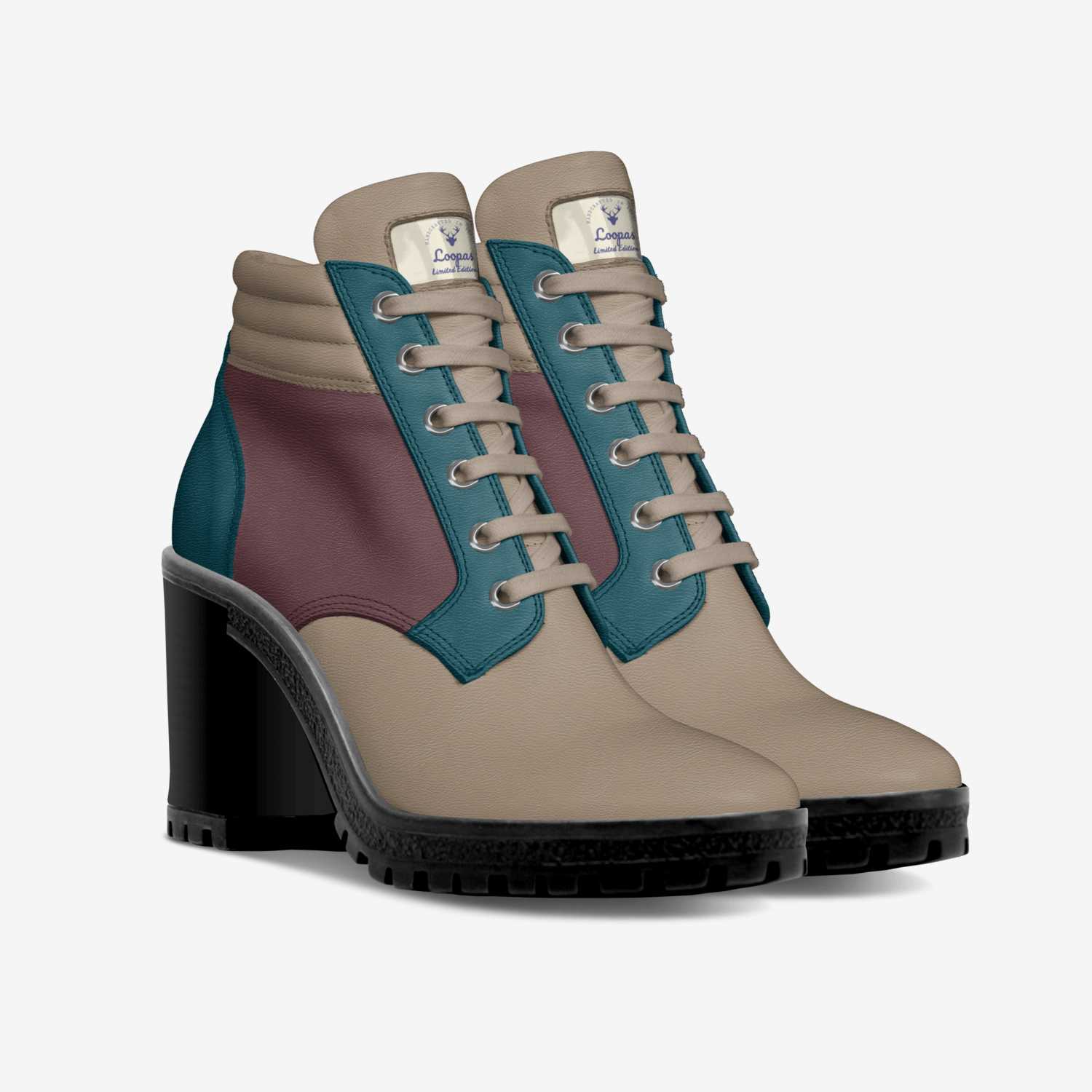 Loopas custom made in Italy shoes by Alyssa M | Double view