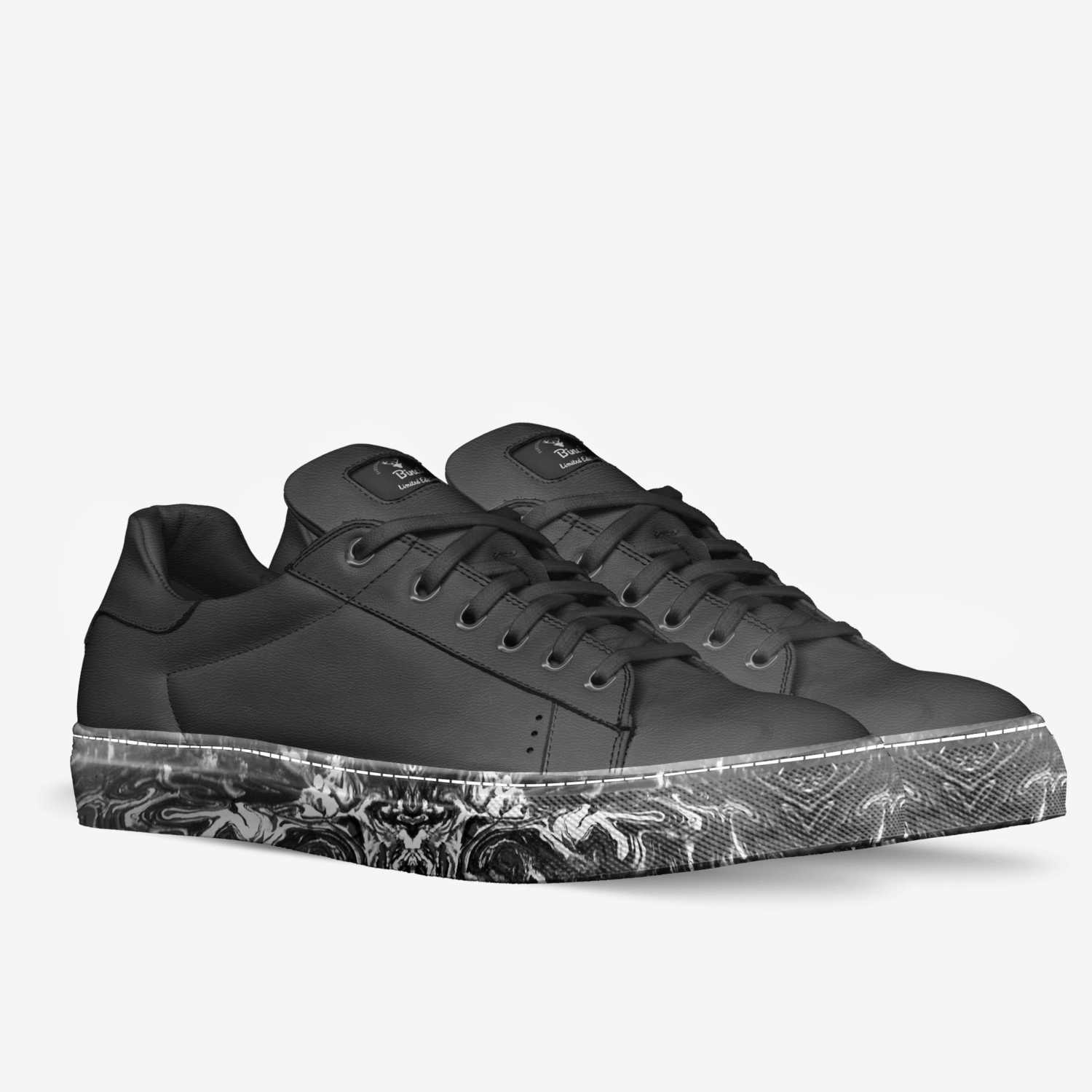 Biggie custom made in Italy shoes by Bianca Mueller | Double view