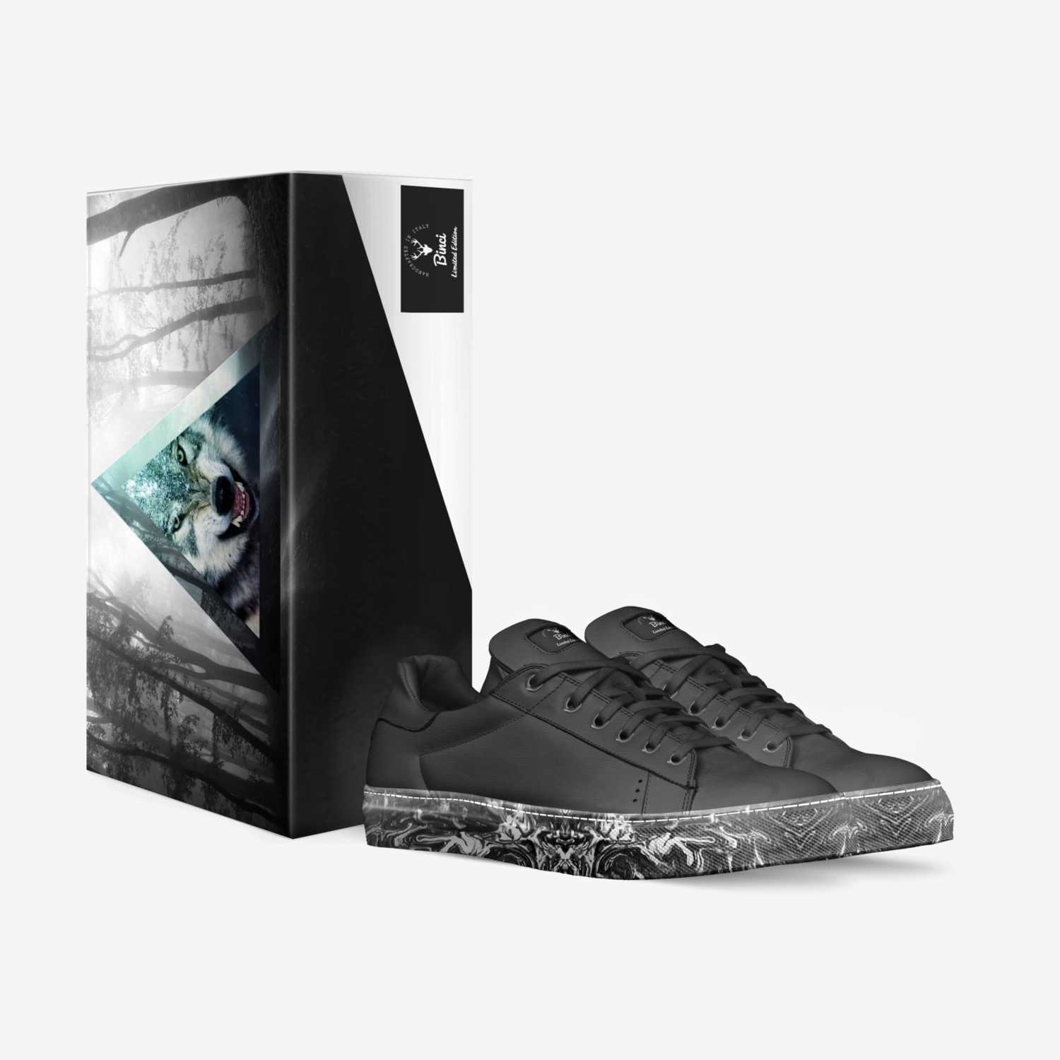Biggie custom made in Italy shoes by Bianca Mueller | Box view