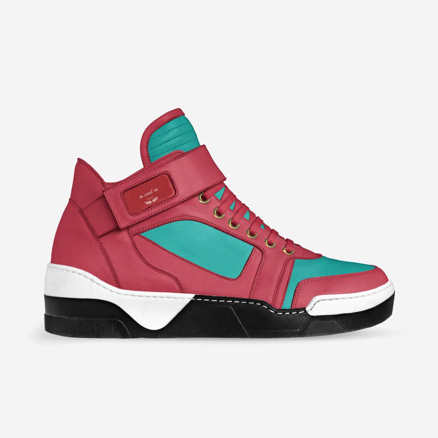 m and m custom made in Italy shoes by Malik Canady | Side view