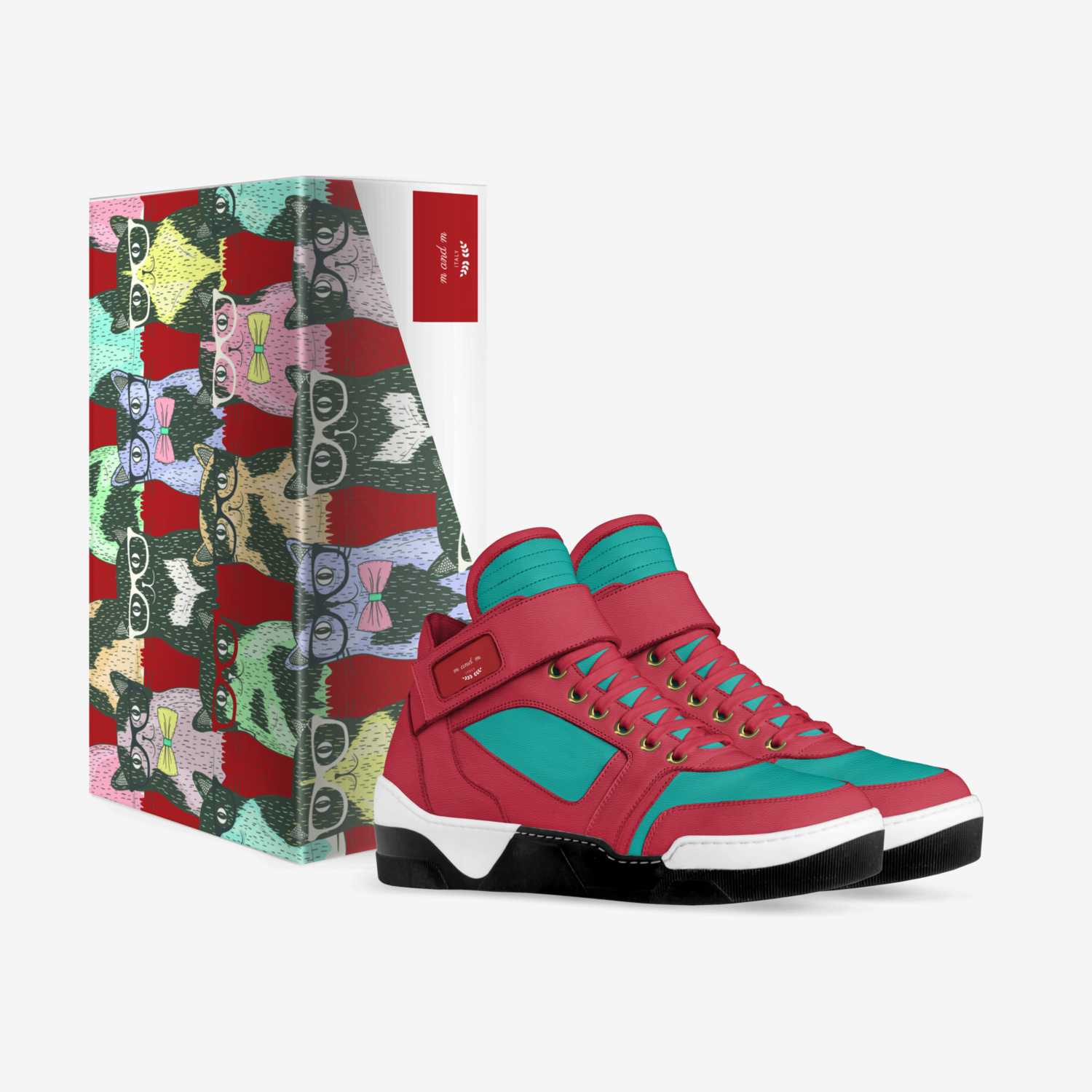 m and m custom made in Italy shoes by Malik Canady | Box view