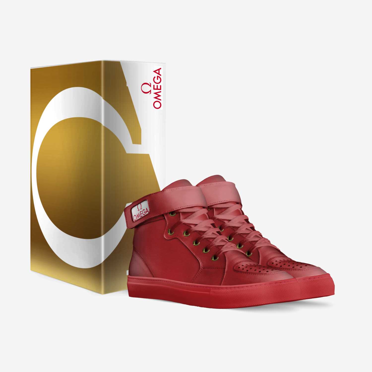 Omega custom made in Italy shoes by Carter Stone | Box view