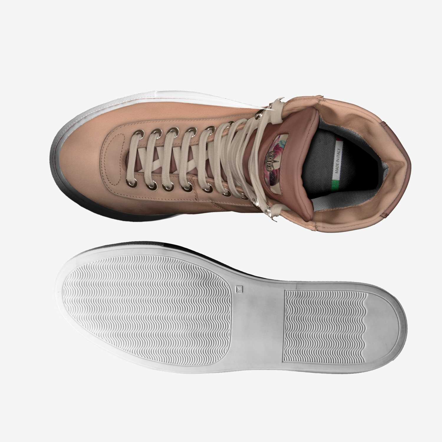SOL custom made in Italy shoes by Reel2reel Kustoms | Top view