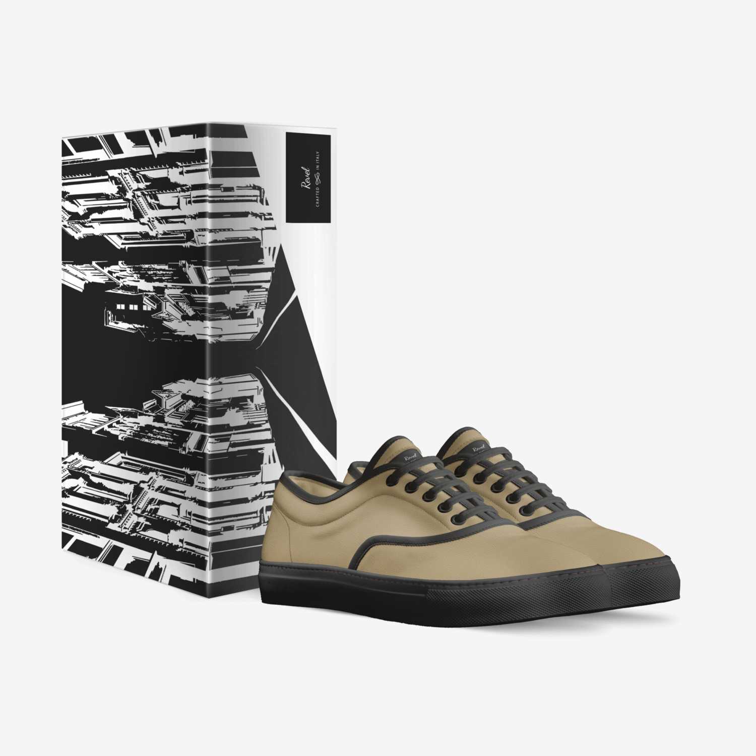 Revel custom made in Italy shoes by Genesis Armstead | Box view