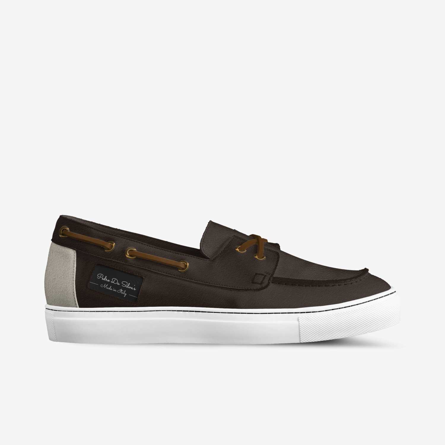 Pedro custom made in Italy shoes by Ebon Mitchell | Side view