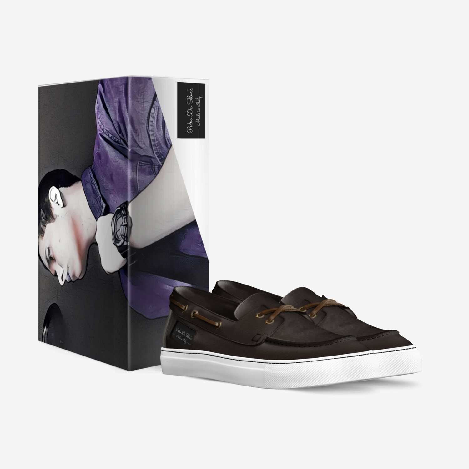 Pedro custom made in Italy shoes by Ebon Mitchell | Box view