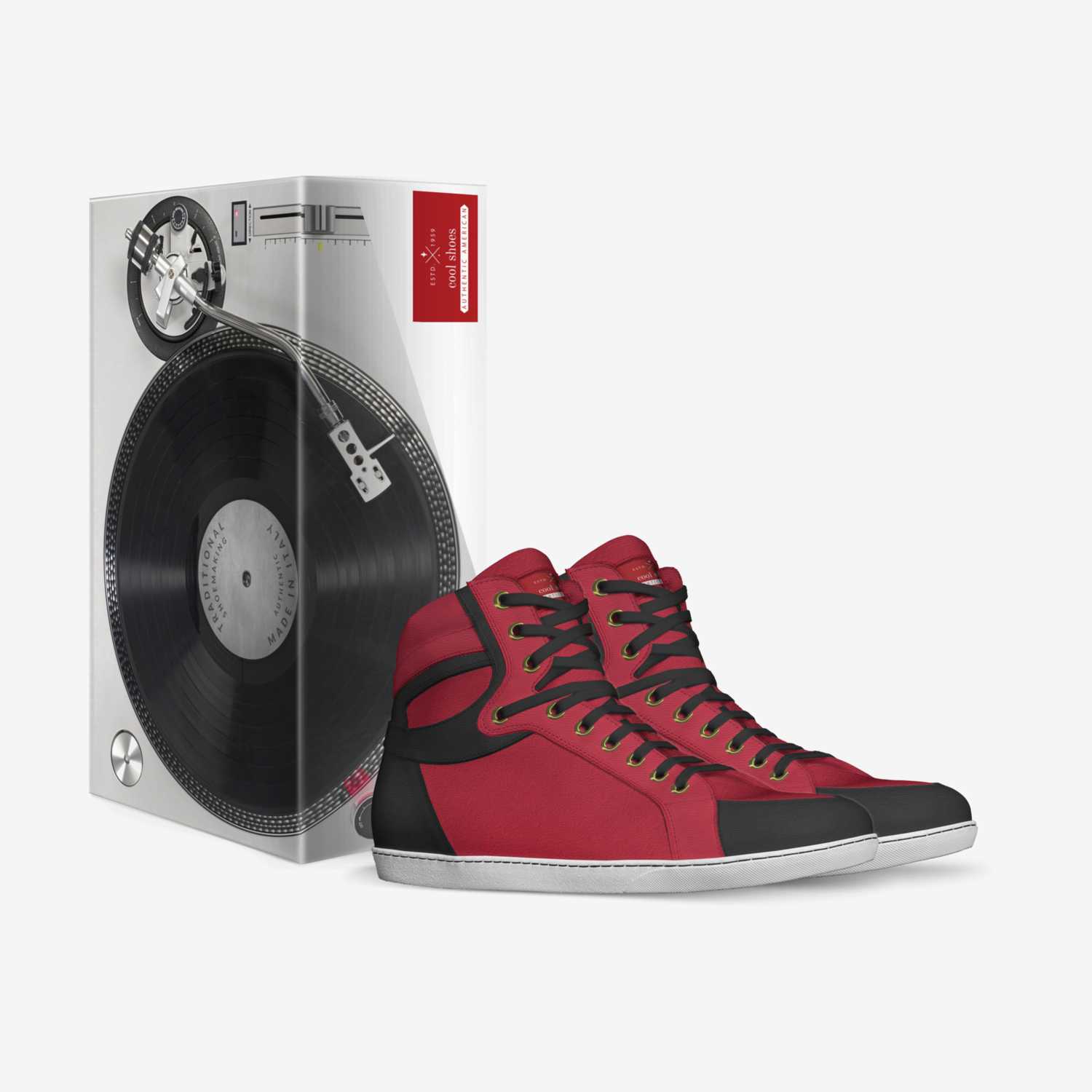 cool shoes custom made in Italy shoes by Angel Castillo | Box view