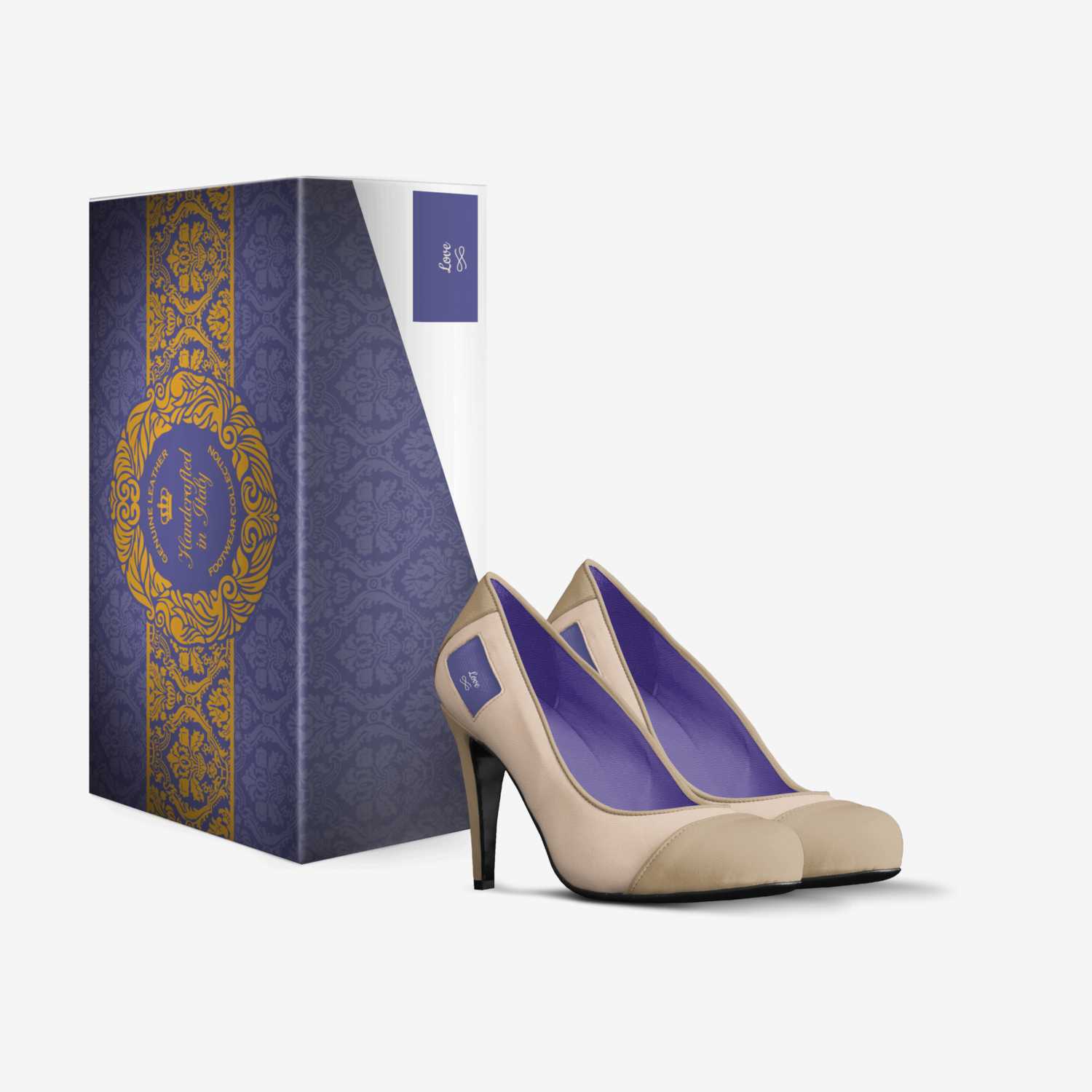 Love Heels custom made in Italy shoes by Kris Rockwell | Box view