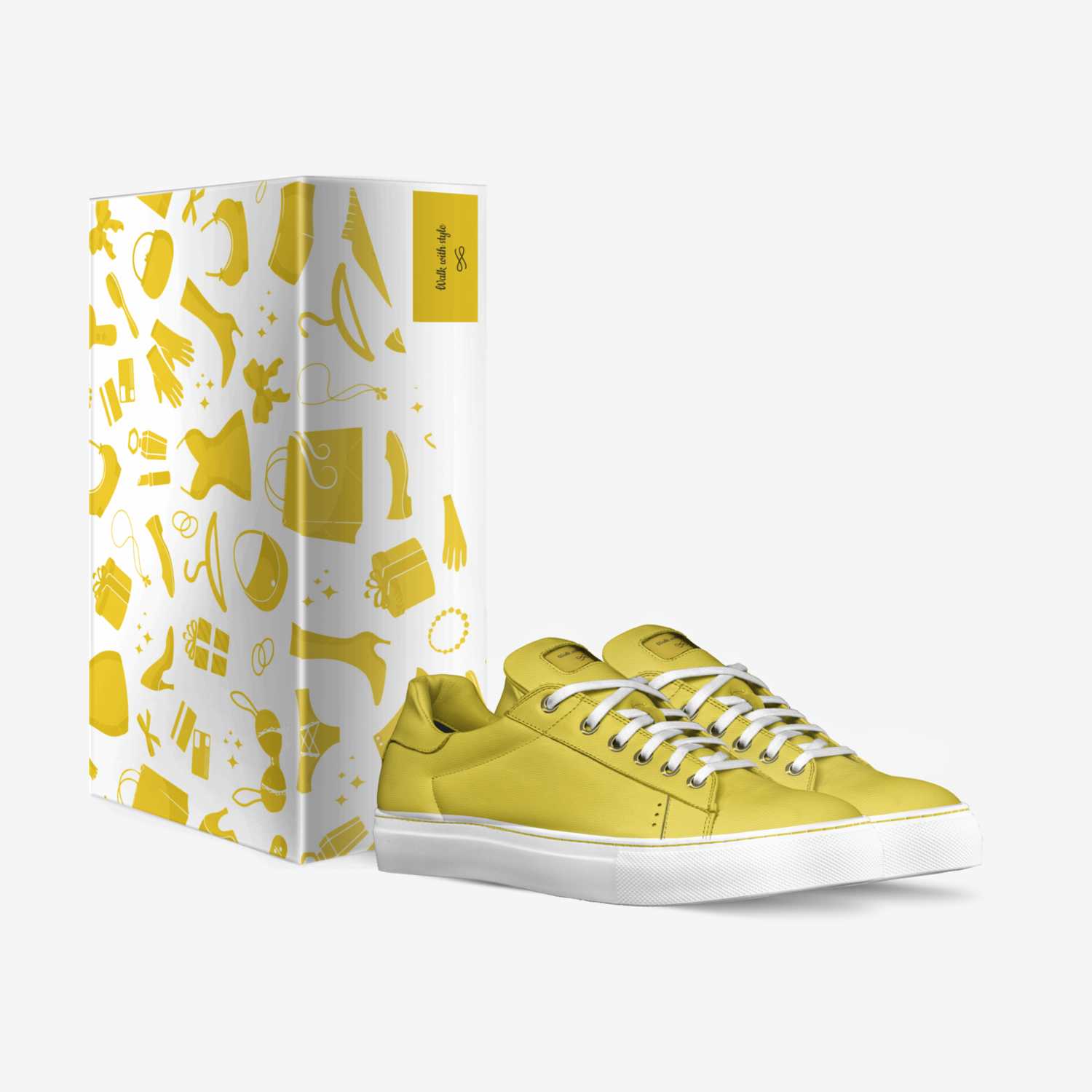 Sunshine custom made in Italy shoes by Nathaniel Johnson | Box view